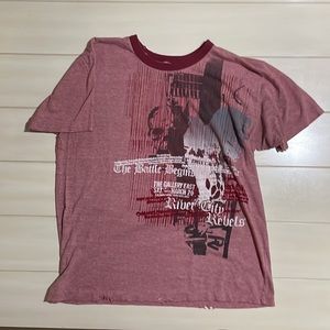 RADIO ONE VS THE PRISONER HANDCRAFTED TEE SIZE L